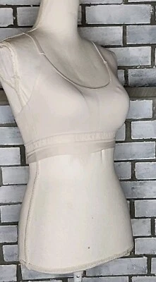 ♡ Sujetador bralette para mujer Lucky Brand talla pequeña color crema almohadillas extraíbles Foto 1 de 4