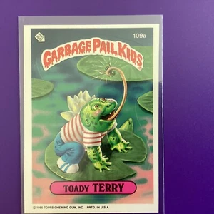 1986 Topps Garbage Pail Kids Series 3  #109a - Toady Terry GPK NM/Sleeved - Picture 1 of 3