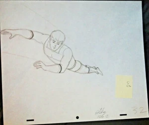 Aqualad 60er Jahre Filmation Animation Produktion Zeichnung - Bild 1 von 1
