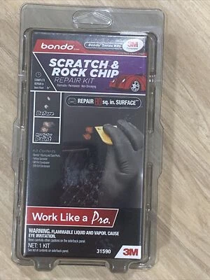 Kit de reparación de arañazos y astillas de roca Bondo 3M pintable sin encoger daños menores Foto 1 de 2