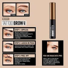 Maybelline Tattoo Brow Tatuaggio Per Sopracciglia Make Up