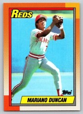 1990  Topps #234 Mariano Duncan Cincinnati Reds
