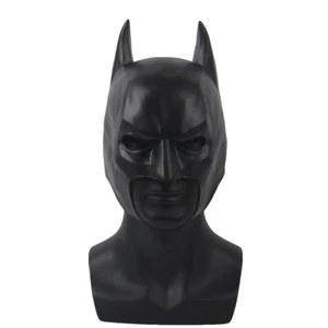 Movie The Batman Mask Cosplay Bruce Wayne Robert Helmet Superhero Latex Props - Picture 1 of 10