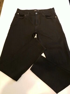 Pantalones de mezclilla negros Club Monaco para hombre 32/32 clásicos preppy Foto 1 de 4