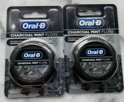 Lote de 2 hilos dentales Oral B carbón menta Foto 1 de 2