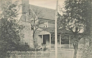 Natchez MS Old Spanish Inn 1st Home Built in The State, R. P. O. Cancel Postcard - Picture 1 of 2