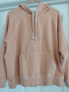 Womens Old Navy Pullover Hoodie with pockets Peach XL