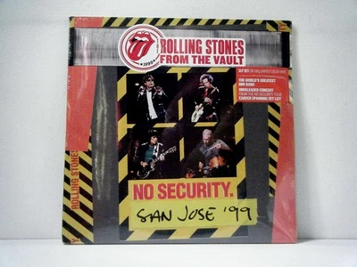 THE ROLLING STONES Triple LP No Security Live San Jose 1999  Color vinyl SEALED! - Image 1 of 2