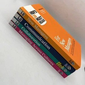 HBR's 10 Must Reads 4 Book Lot New Managers Communication Colaboration Cultures - Imagen 1 de 15