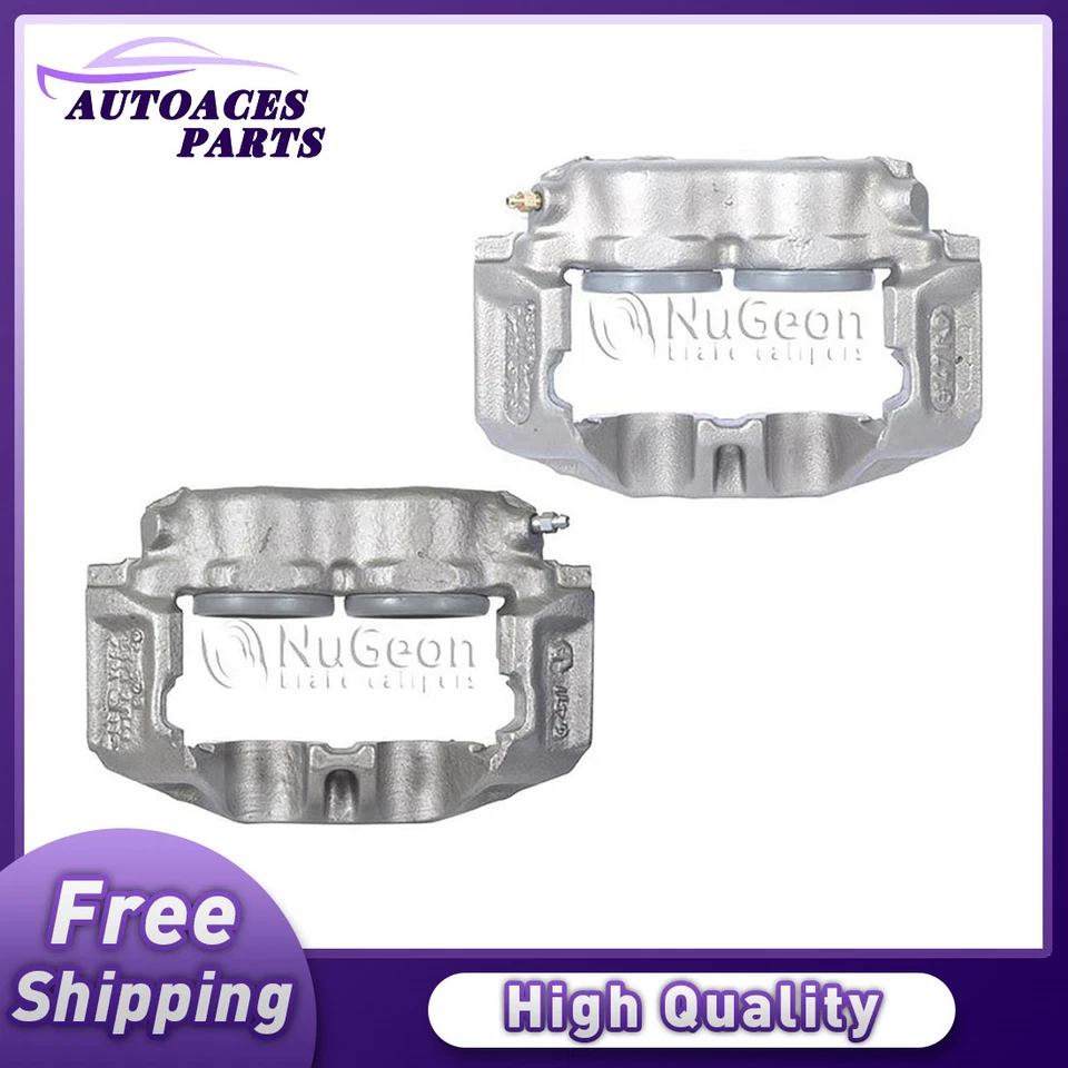 BBB Front Left Right Disc Brake Caliper Set of 2PCS For Ford F-250 1987 1986 - Image 1 of 2