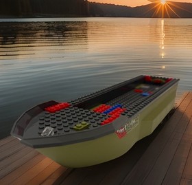 LEGO &lsquo;Legends of Chima&rsquo; Cragger's Command Ship Boat Hull & Deck 70006