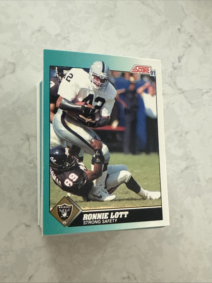 1991 Score Rookie & Traded Football #s 1-110 +Rookie -You Pick- NFL Trading Card - Image 1 of 1