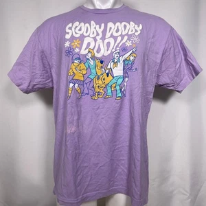 Scooby Doo Gang Retro Cartoon BoxLunch Purple T-Shirt Men's XL - Picture 1 of 11