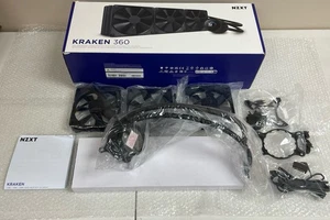 NZXT Kraken 360 3x120mm AiO Liquid CPU Cooler - Matowa czerń - Zdjęcie 1 z 5