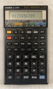 CASIO fx-4200P Dot Matrix LCD Scientific Calculator - Picture 1 of 6
