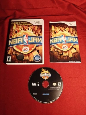 NBA Jam (Nintendo Wii, 2010) Complete W/ Manual CIB Tested Great Disc - Image 1 of 4
