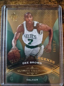 2008-09 Upper Deck Ultimate Collection Dee Brown Legends 216/499 #108 Celtics - Foto 1 di 2