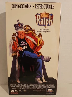 King Ralph, John Goodman, Peter O Toole, Vhs Tape Comedy Movie Foto 1 de 4
