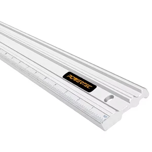 24 In. Anodized Aluminum Straight Edge Ruler Etched in Both Millimeter and Inch  - Picture 1 of 12