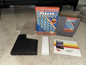 Jeopardy -- 25th Anniversary Edition Nintendo NES Video Game 1990 Complete CIB - Picture 1 of 7