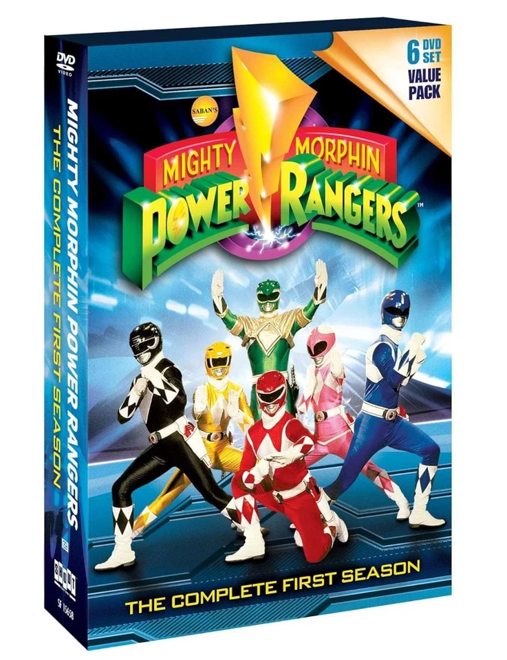 Mighty Morphin Power Rangers: S1, Very Good DVD, , Foto 1 de 1