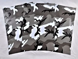 50 sobres boutique de envío de polietileno para sobres de diseñador camuflaje marrón de 10x13 - Imagen 1 de 6