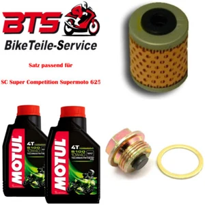 Satz 2L Öl, Filter, Ablassschraube passend für KTM SC Super Competition Super 43 - Bild 1 von 1