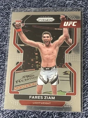 2022 Prizm UFC Fares Ziam BASE!!  #143 RC Rookie - Image 1 of 2