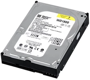 Hard Drive WD Caviar WD1800JB-00DUA0 180GB 7.2K 8MB Ata 3.5'' - Picture 1 of 3