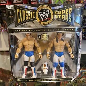 WWE Classic Superstars Dynamite Kid Davey Boy Smith British Bulldogs Jakks NEW - Picture 1 of 2