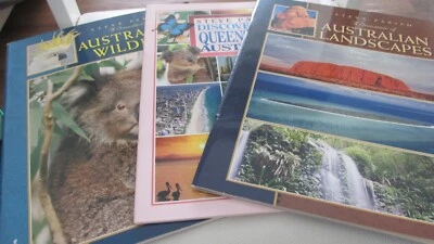 📘 3 X Steve Parish - Australian LANDSCAPES, WILDLIFE ,QUEENSLAND I. - image 1 of 4