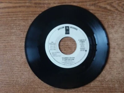 PROMO 1980 MINT-EXC+Warren Zevon  ?– A Certain Girl 46610 45 - Image 1 of 2