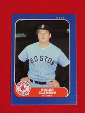 1986 Fleer Roger Clemens 1986 Fleer Classic Miniatures Box Set #73  Rocket MVP