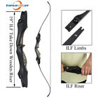 Archery 62" ILF Recurve Bow 19" Riser for Adult Youth Hunting, Training Practice