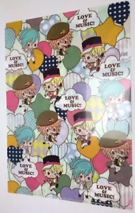 NUEVO Globos Maji Love 2000% Anime Chibi Natsuki Syo Ri Japón Carpeta de Archivo Transparente - Imagen 1 de 2