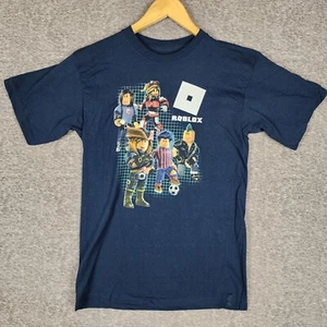 Roblox Shirt Youth Size XL Blue Cotton Graphic Tee T-Shirt Cotton - Bild 1 von 6
