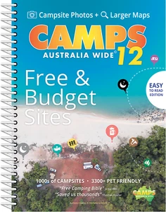 2023 Camps Australia Wide 12 B4 with Snaps Spiral Bound Book... New Camps 12 - Picture 1 of 18