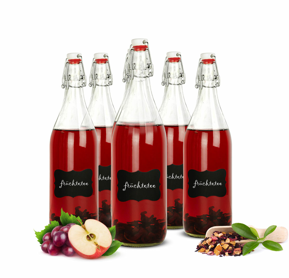 RichLuck Barregal 6 Etagen - Acryl Display Für Likörflaschen & Sammlerstücke