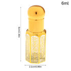 3/6/12ml Roll on Glass Essential Oil Ball Empty Bottle Upscale Perfume Walk Bead