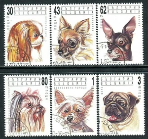 220 - Bulgaria 1991 - Dogs - Fauna - Used Set - Picture 1 of 2