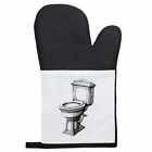 'toilet' Oven Glove / Mitt (OG00020235)