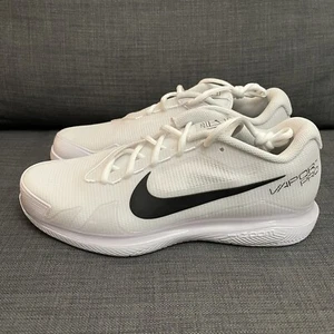 Nike Air Zoom Vapor Pro HC White Black Tennis Shoes CZ0220-124 Men’s Sz 12 NEW - Picture 1 of 6