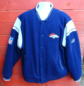 Chaqueta Universitaria De Colección NFL On Field Reebok XL Team NFL Denver Broncos 80% Lana - Imagen 1 de 23