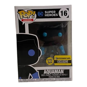 Funko Pop! Vinyl: DC Comics - Aquaman - (Glow, Silhouette) - Entertainment... - Bild 1 von 6