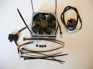 KTM Honda Yamaha Suzuki etc. fan Kit with Manual on/off switch + Timbersled - Picture 1 of 1