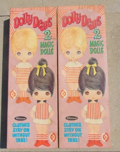 Set of two 1967 Whitman Dolly Dears doll sets, lots of clothes, free shipping - Picture 1 of 6