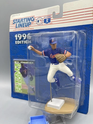 1996 Starting Lineup Wil Cordero Montreal Expos SLU Kenner Sports Figure Cover