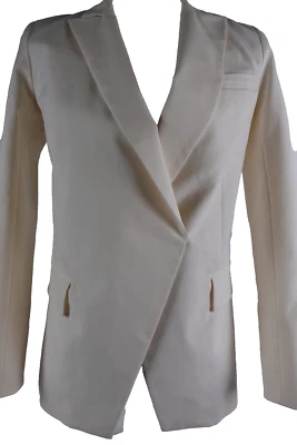 Veronica Beard Women's Blazer Jacket Sz 0 Ivory Double Breasted USA Snaps Ivory - Image 1 of 4