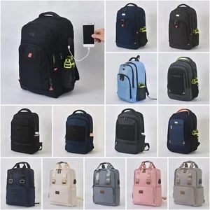 Damen Herren Rucksack groß Anti-Diebstahl USB Laptop Rucksack wasserdicht Schultasche UK - Bild 1 von 160