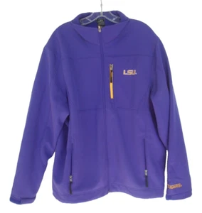 Giacca uomo Colosseum LSU Tigers full zip taglia XL viola - Foto 1 di 5